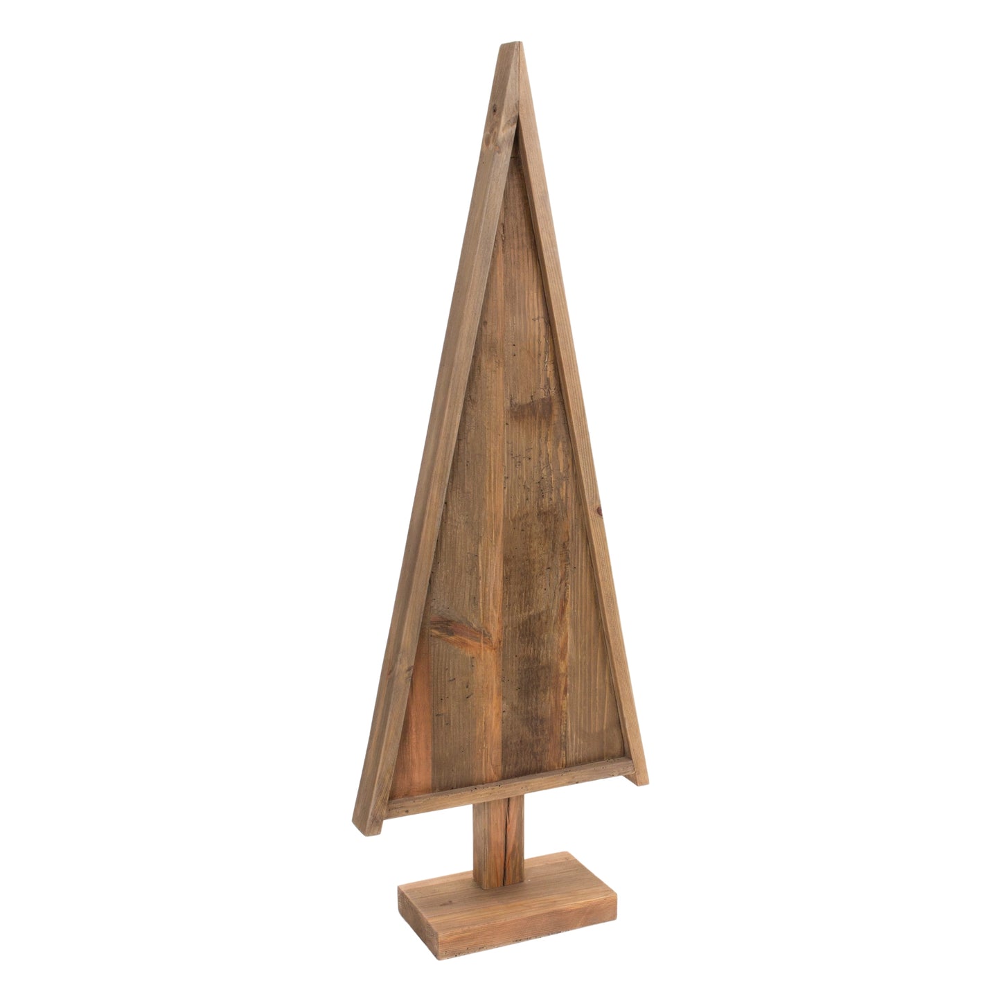 Unique Natural Wood Pine Tree Shape 3.5'H