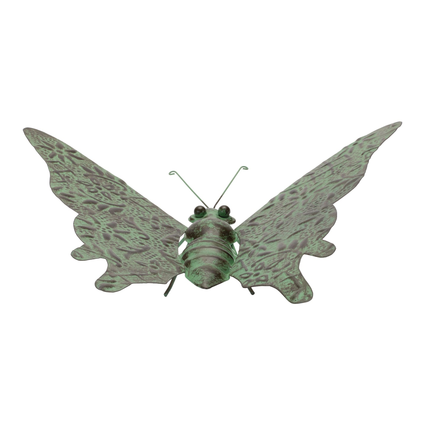Iron Metal Butterfly Garden Accent 12.5"L