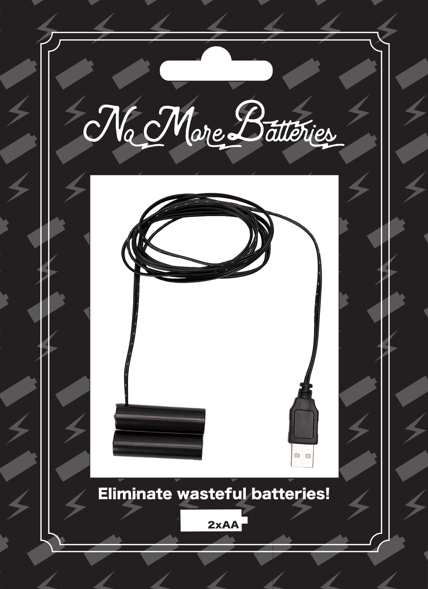 No More Batteries 2 AA Replacement (Set of 3)