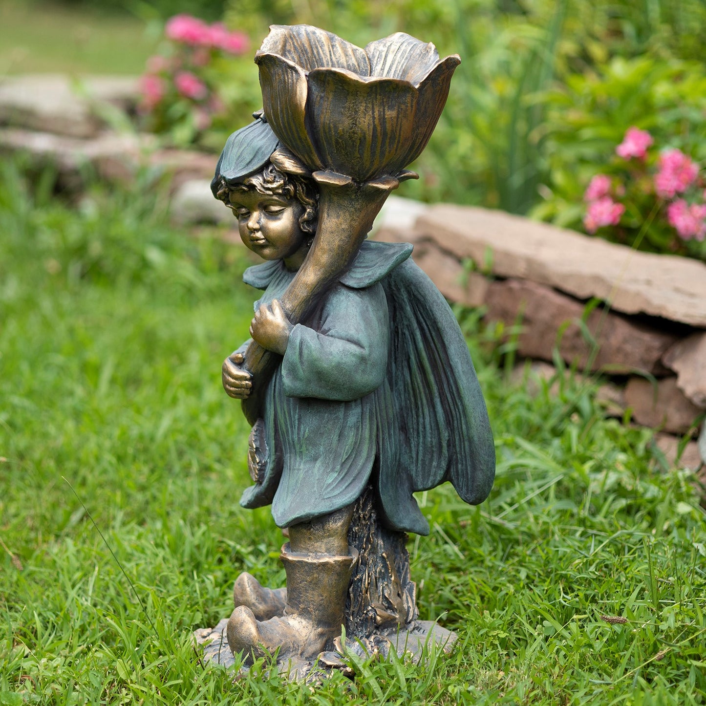 Tall Fairy with Flower