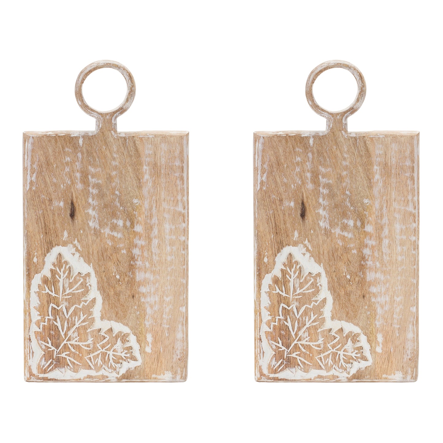 Autumn Mango Wood Cutting Board (Set of 2)