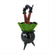 Lighted Halloween Cauldron with Witch Legs
