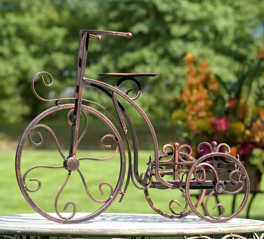 Bronze Tricycle Plant Stand