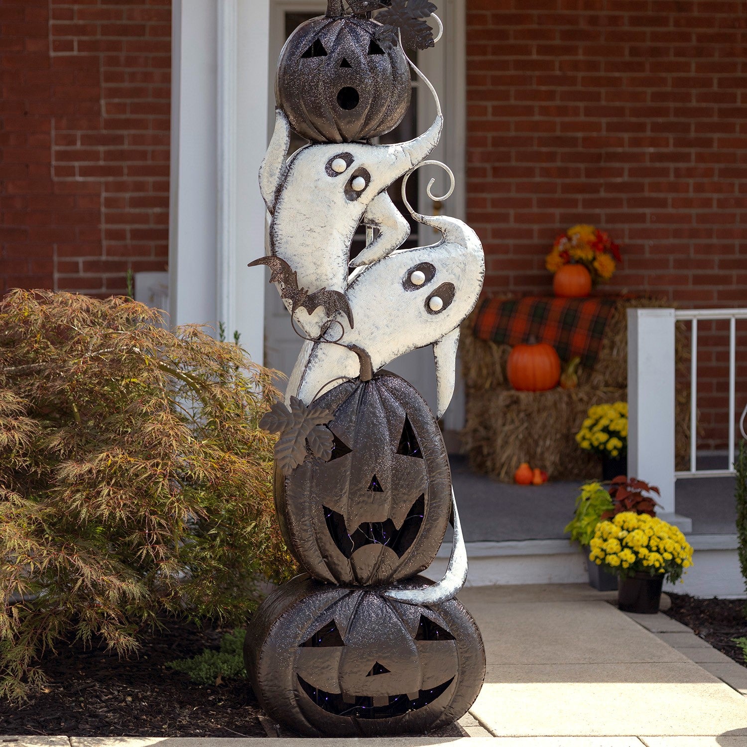 Halloween Cemetery Arch with LED Lights