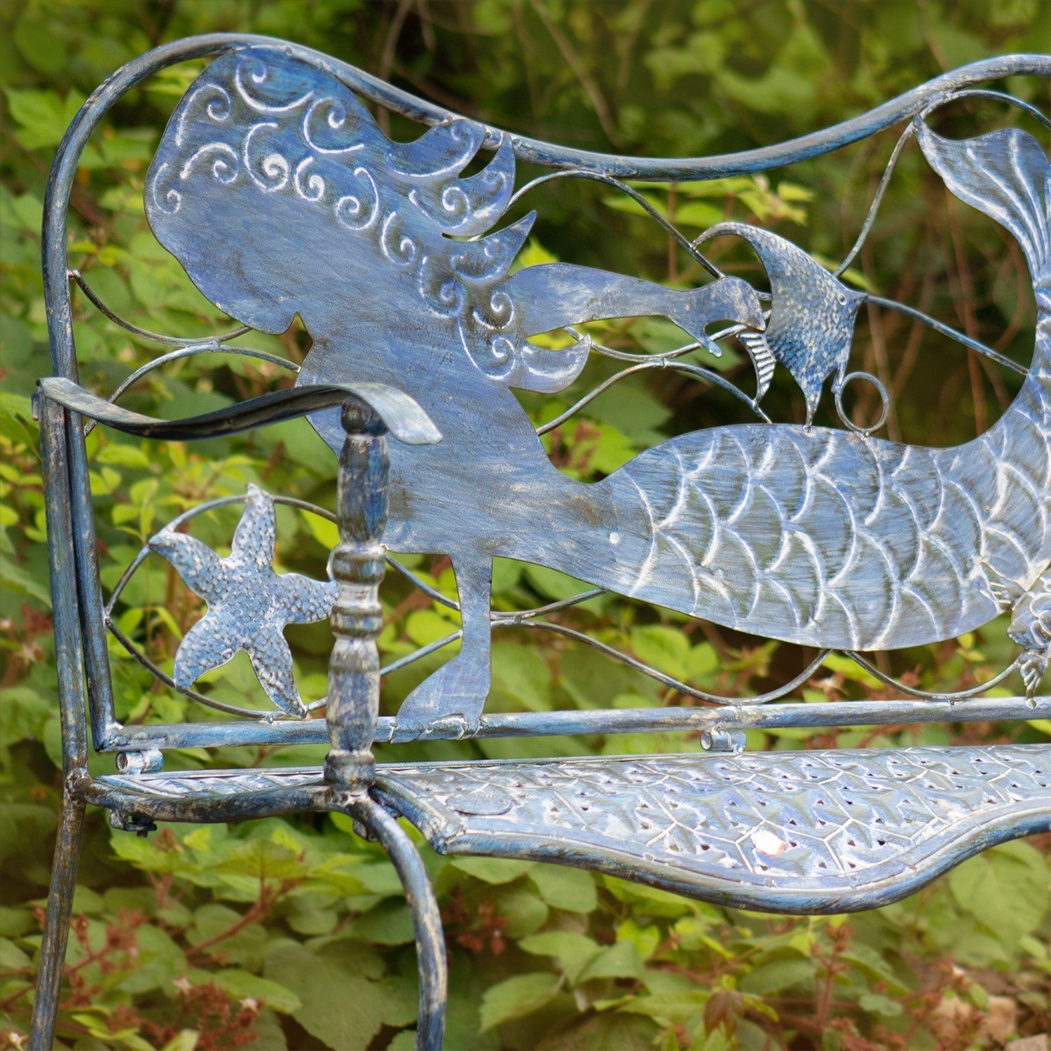 Coastal Mermaid Bench "Sirena"