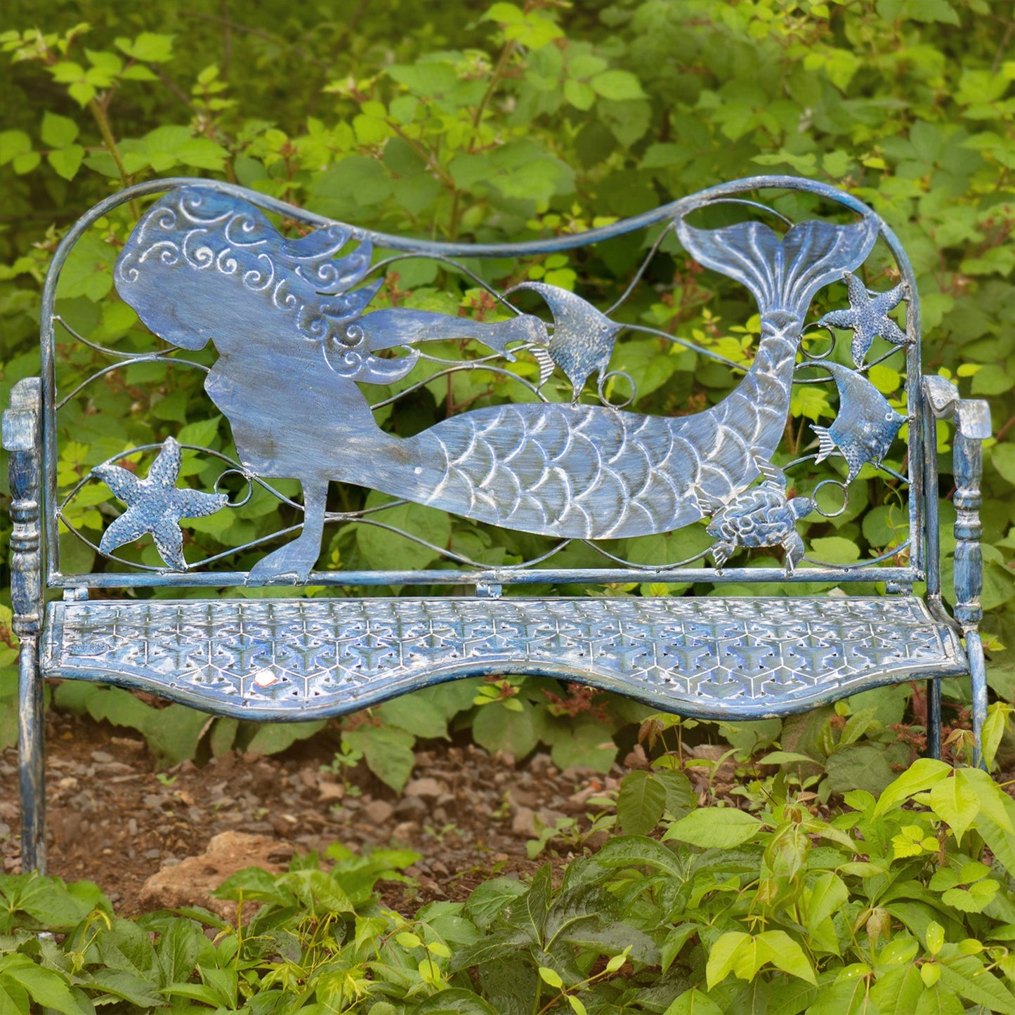 Coastal Mermaid Bench "Sirena"