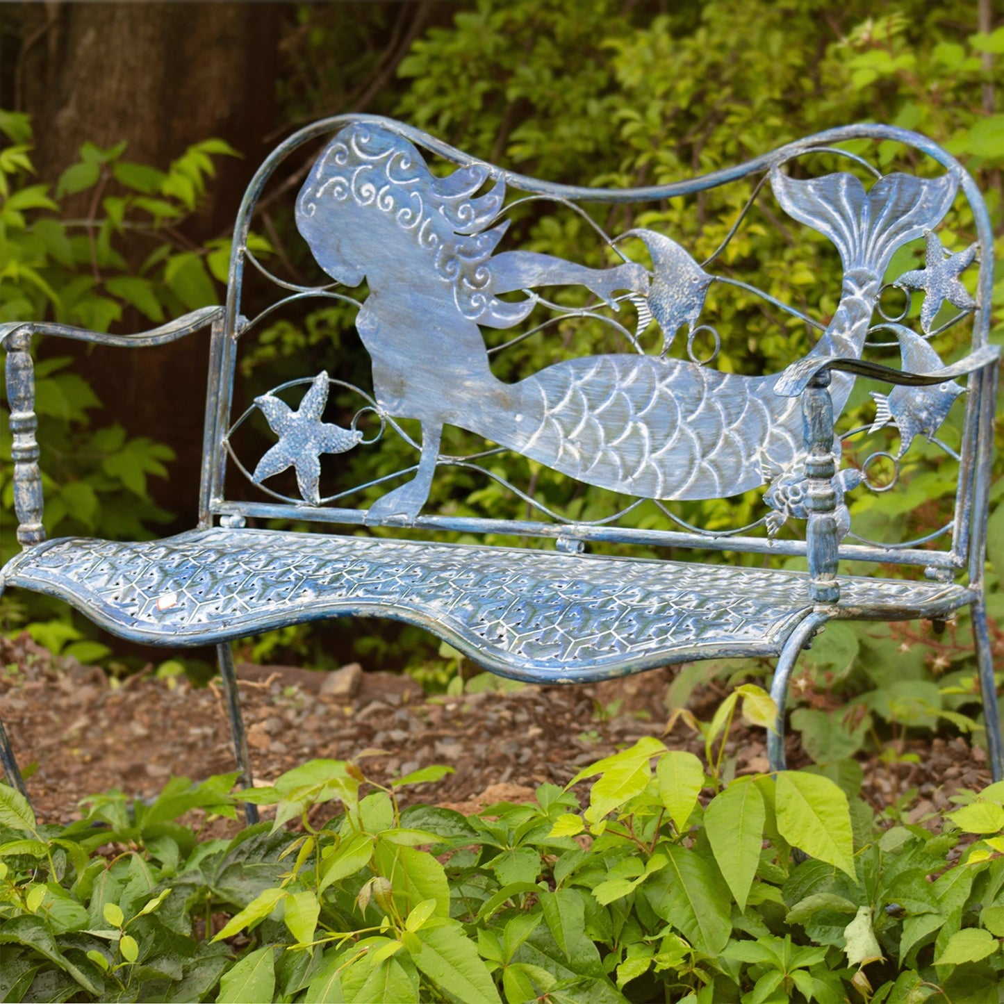 Coastal Mermaid Bench "Sirena"