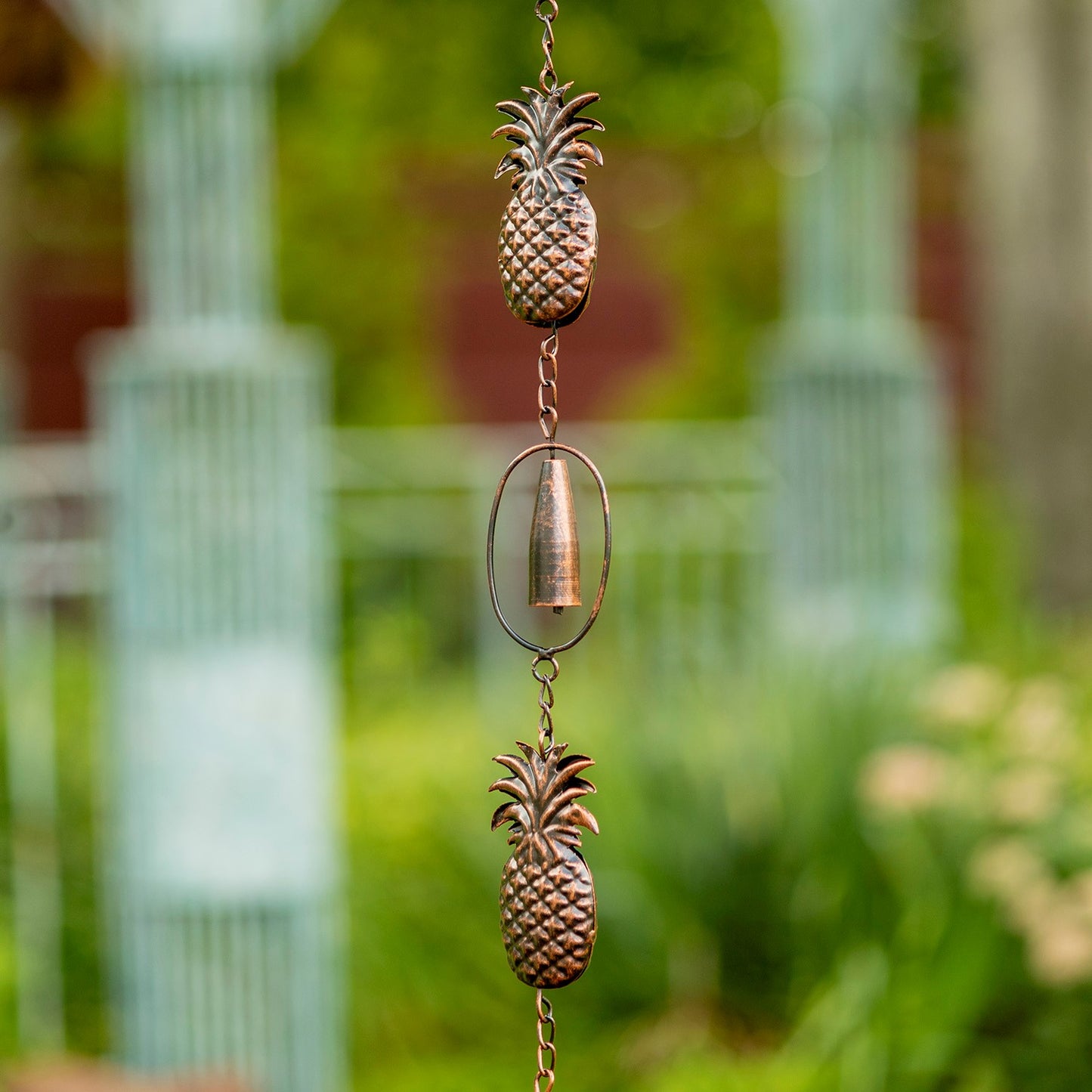 76" Long Pineapple Rain Chain