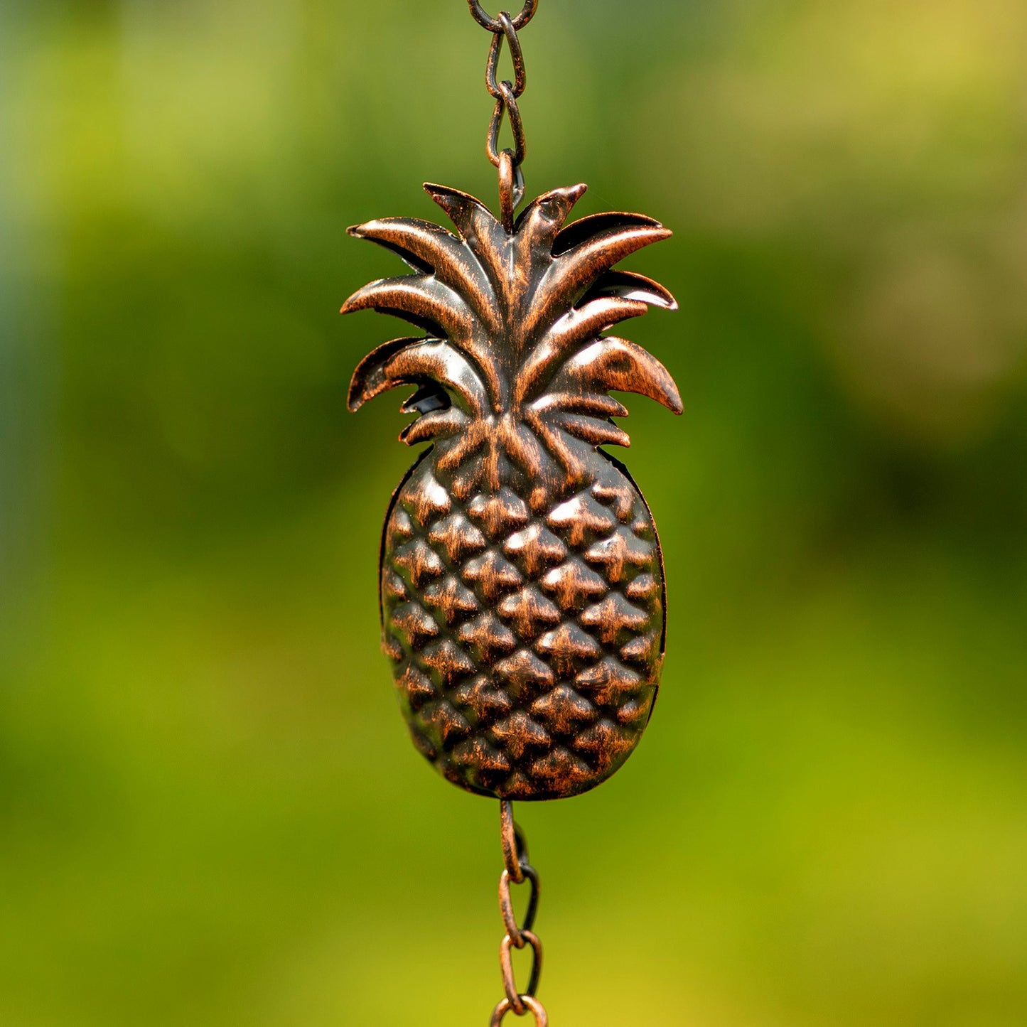 76" Long Pineapple Rain Chain