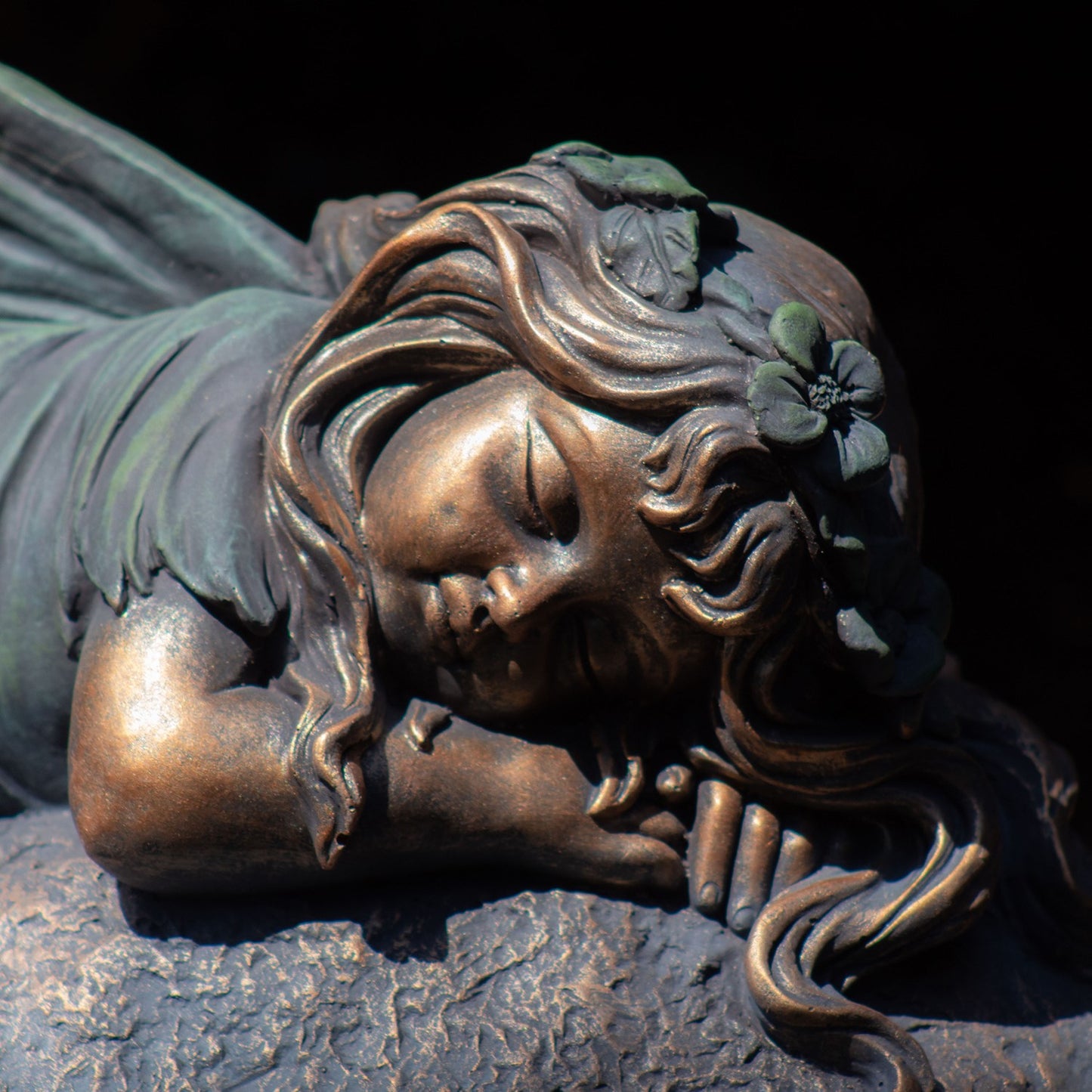 Sleeping Fairy Statue Ivy