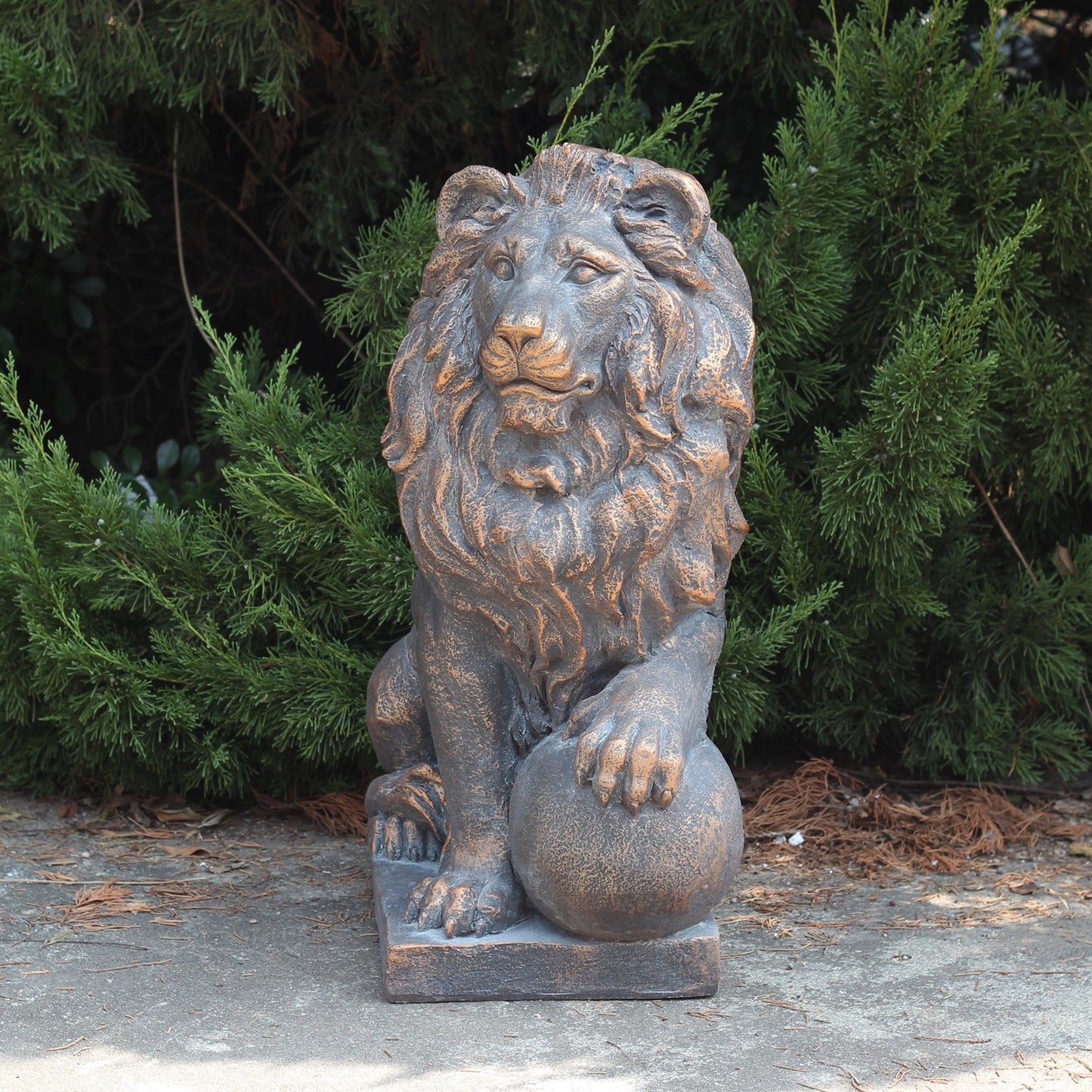 Bronze Guardian Lion Statues