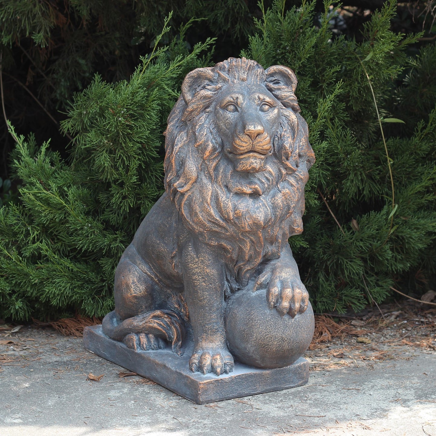 Bronze Guardian Lion Statues