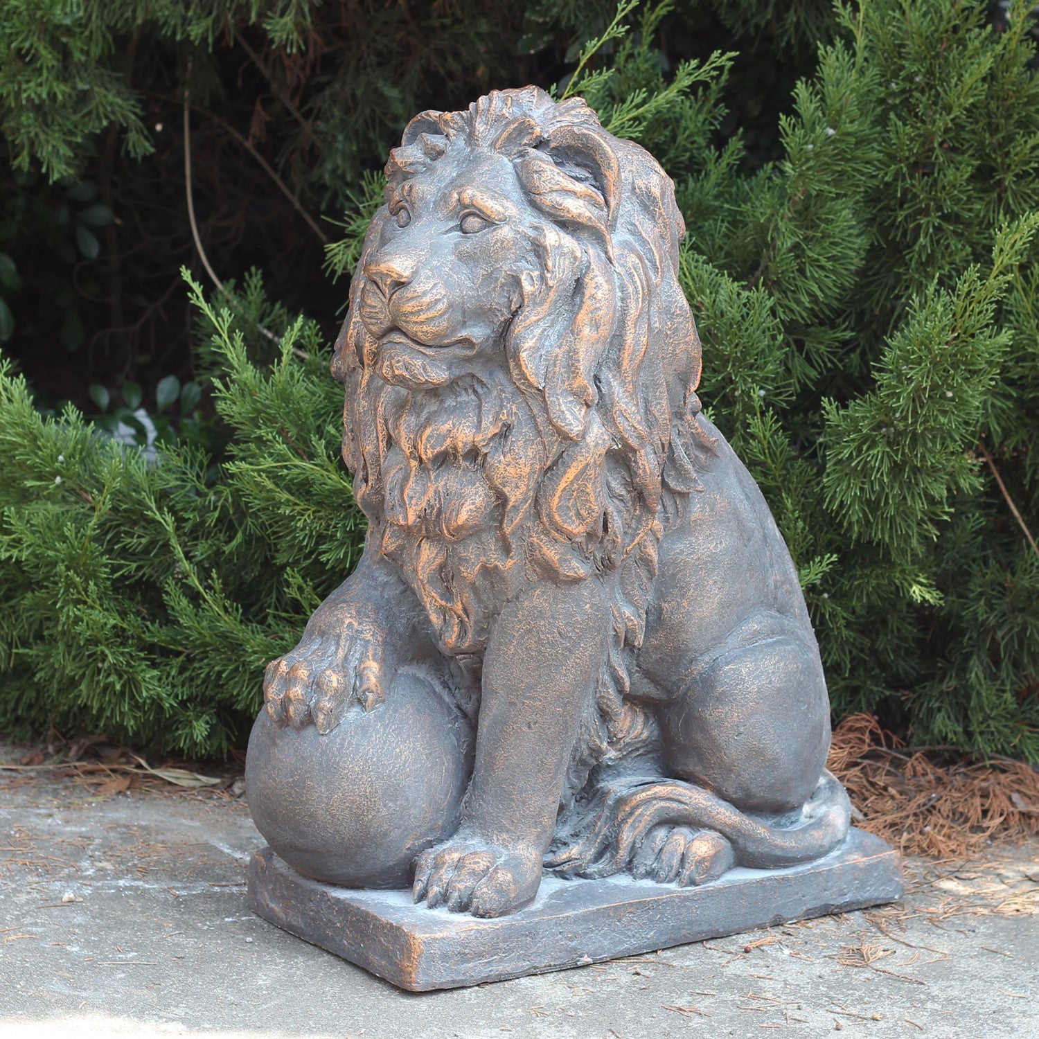 Bronze Guardian Lion Statues